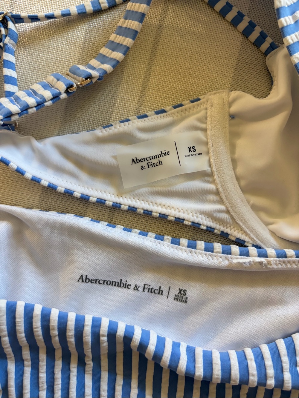Abercrombie Striped Bikini Set - Picture 3 of 3
